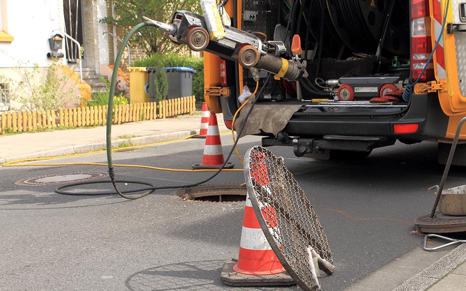 travaux assainissement Fleury-Mérogis
