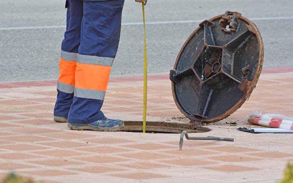 travaux assainissement Fleury-Mérogis